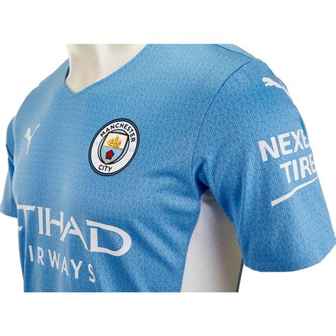 2021 22 PUMA Gabriel Jesus Manchester City Home Authentic Jersey