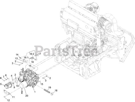 Toro 72144 7500 D Toro 144 Z Master Zero Turn Mower Rear