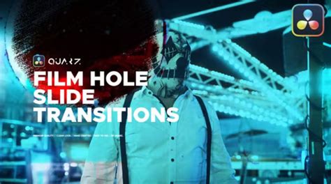 Videohive Film Hole Roll Transitions For Davinci Resolve Intro Hd