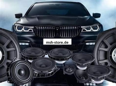 Komplettes DSP Hifi Lautsprechersystem Upgrade für BMW Fahrzeuge der E