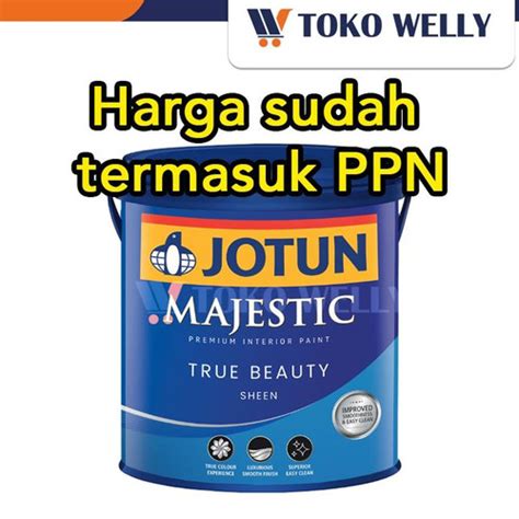 Jual Jotun Majestic True Beauty Sheen Cat Tembok Interior Warna