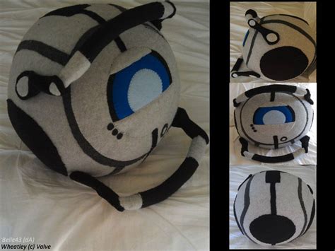 Portal 2 Wheatley Plush By Belle43 On Deviantart Portal 2 Handmade