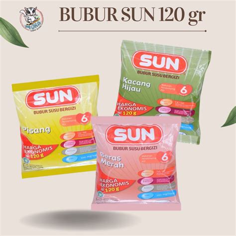 Jual Bubur Sun Mpasi Bayi Kemasan Ekonomis Gram Kacang Hijau Beras