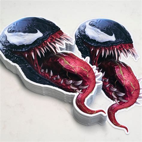 Venoms Kiss Sticker