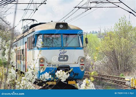 Czech Railways Express Train - SC Super City Pendolino 680 Train On ...