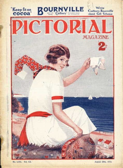 Pictorial Magazine August 28th 1925 Bournville Keep Fit Magazine