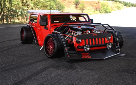 Hot Wrangler By Rostislav Prokop Jeep Rat Rod Rat Rod Cars Rat Rods