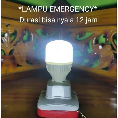 Jual Lampu Emergency 10 Wattdurasi Bisa Sampai 12 Jam Shopee Indonesia