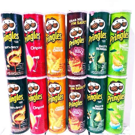 Jual PRINGLES POTATO CHIPS KERIPIK KENTANG 107 GRAM Shopee Indonesia