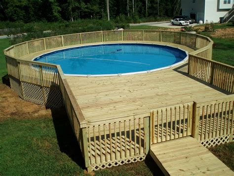 Deck Pictures Around Above Ground Pool Swimming Pool In 2019 Above Ground Pool Decks Wood