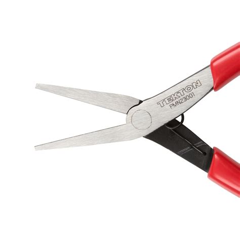 Tekton Smooth Jaw Flat Nose 5 1 In Needle Nose Pliers Pmn23001 At