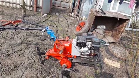 НТ-105 з бензиновим двигуном. Розблокіратори і ротоватори. - YouTube