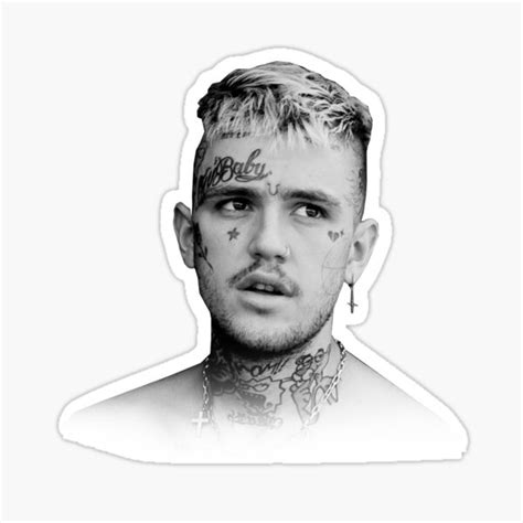 Lil Peep Sticker For Sale By Liorarts Redbubble