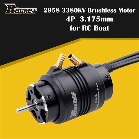 Rocket Kv Brushless Waterproof Motor With S Water Cooling