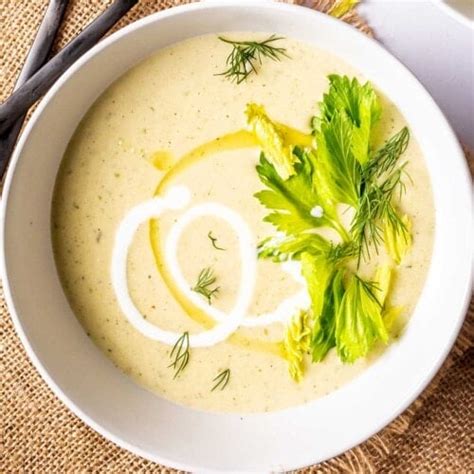 Cream Of Celery Soup {Under 30 Minutes} - The Big Man's World