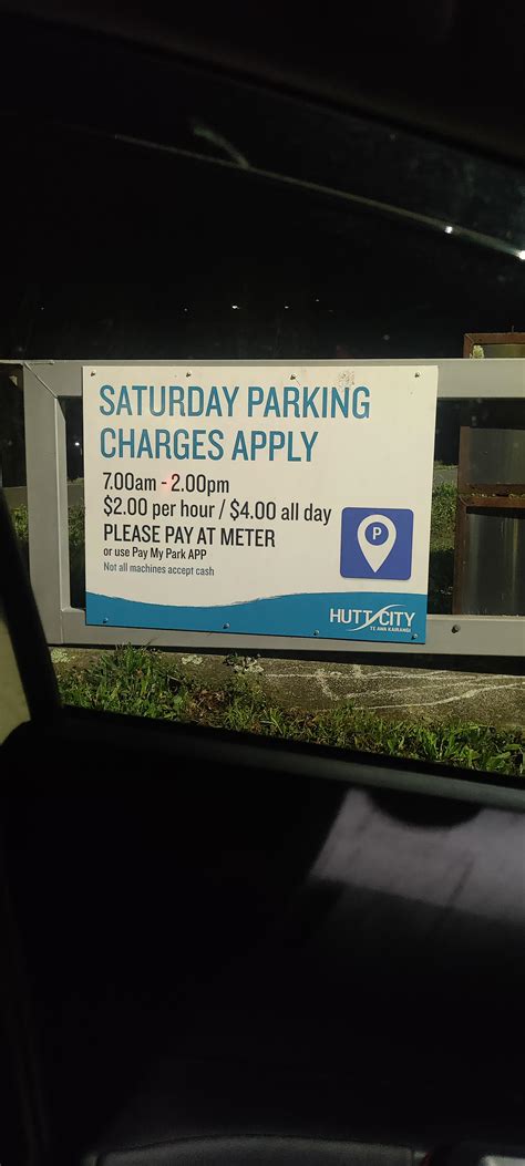 New parking fee at Saturday market : r/Wellington