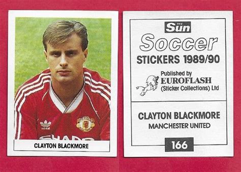 Manchester United Clayton Blackmore 166