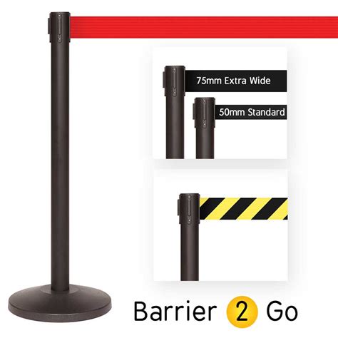 Budget Retractable Belt Barrier Stands Barrier 2 Go