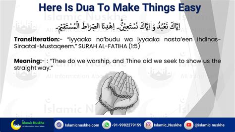 Powerful Dua To Make Things Easy And Something Happens Halal