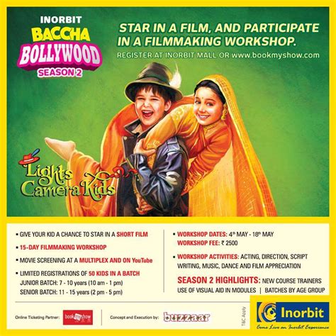 Inorbit Baccha Bollywood Season 2 at Inorbit Mall Cyberabad | Events in Andhra Pradesh ...