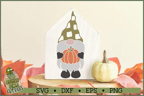 Fall Gnome With Pumpkin Svg Graphic By Crunchy Pickle Creative Fabrica