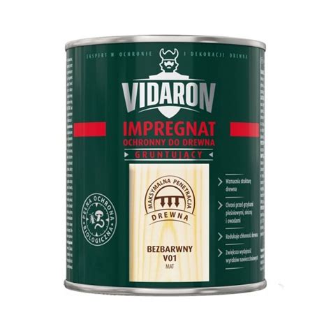 Vidaron Impregnat 4 5L V01 Bezbarwny Gruntujący Podkład Grunt