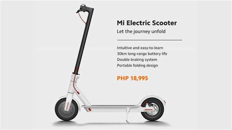 Xiaomi Mi Electric Scooter Now In The Philippines Noypigeeks