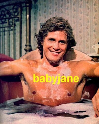 007 Ben Murphy Barechested Taking A Bath Color Beefcake Photo Ebay