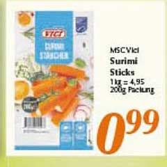 Msc Vici Surimi Sticks Angebot Bei Inkoop 1Prospekte De