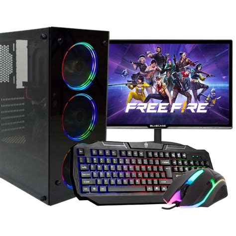 Pc Gamer Completo Monitor I Placa De Video Gabinete Gamer