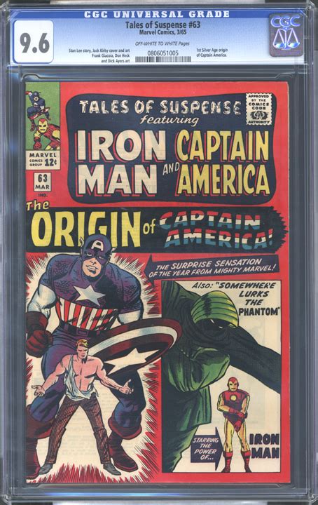 Tales Of Suspense 63 CGC