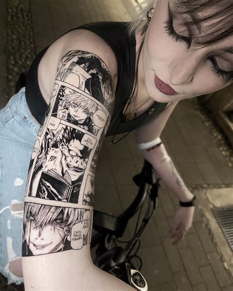 Top More Than 62 Anime Half Sleeve Tattoo Best In Cdgdbentre