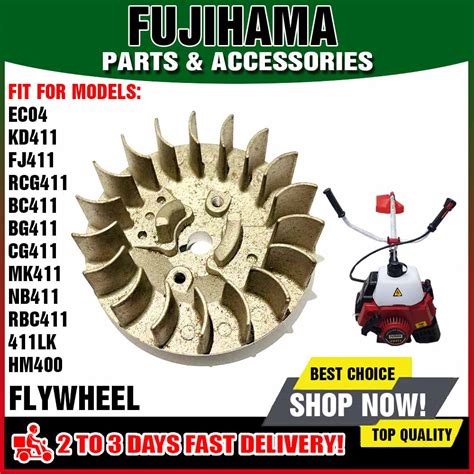 Fujihama Grass Cutter Cg411 Ec04 Flywheel For Robin Ec04 Cg411 2 Stroke Grass Cutter Brush