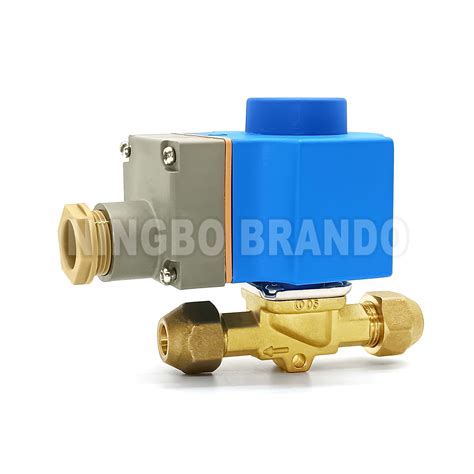 3 8 EVR 6 SAE Refrigeration Solenoid Valve 032F8072 220VAC China