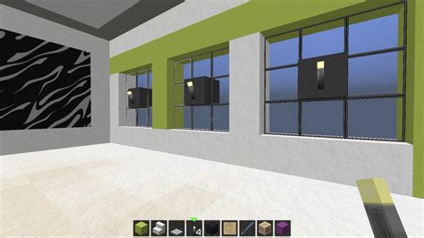 Lime Modern Mansion Minecraft Map