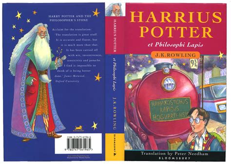 Harry Potter Book Cover Front And Back