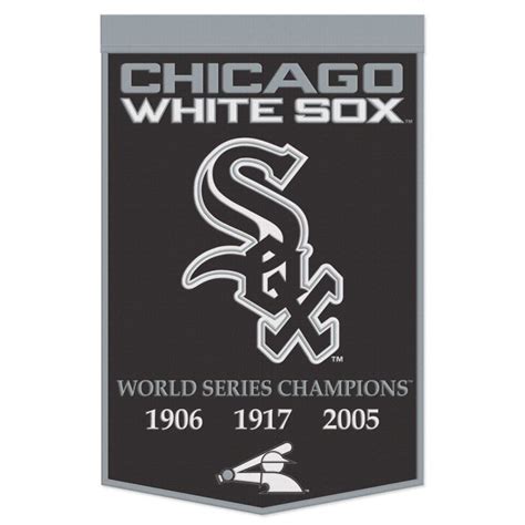 Chicago White Sox 24x38 World Series Champions Wool Banner Clark