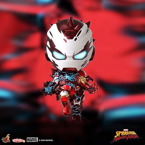 Hot Toys Spider Man Maximum Venon Venomized Iron Man Cosbaby S Bobble Head