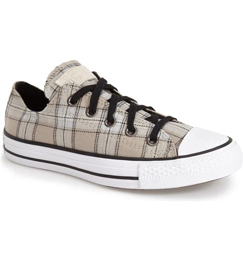 Converse Chuck Taylor® All Star® Plaid Low Top Sneaker Women Nordstrom