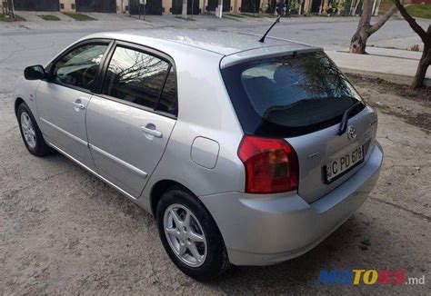 Toyota Corolla De V Nzare Chi In U Moldova