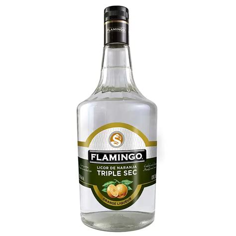 Licor Flamingo De Naranja Triple Seco 1000 Ml Sampieri Tu Tienda