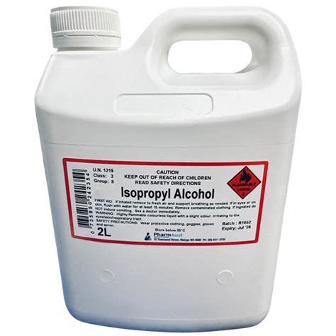 Isopropyl Alcohol - PharmAust Manufacturing