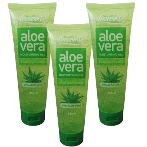 Żel aloesowy gel Aloe Vera 99 do ciała włosów na twarz twarzy 3x250 ml