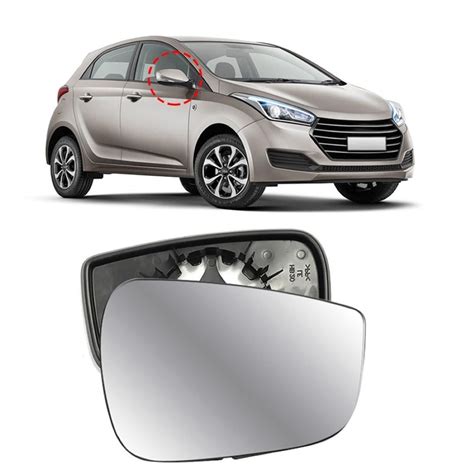 Lente Retrovisor Hyundai Hb A Direito No Shoptime