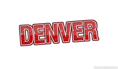 Denver Logo | Free Name Design Tool from Flaming Text