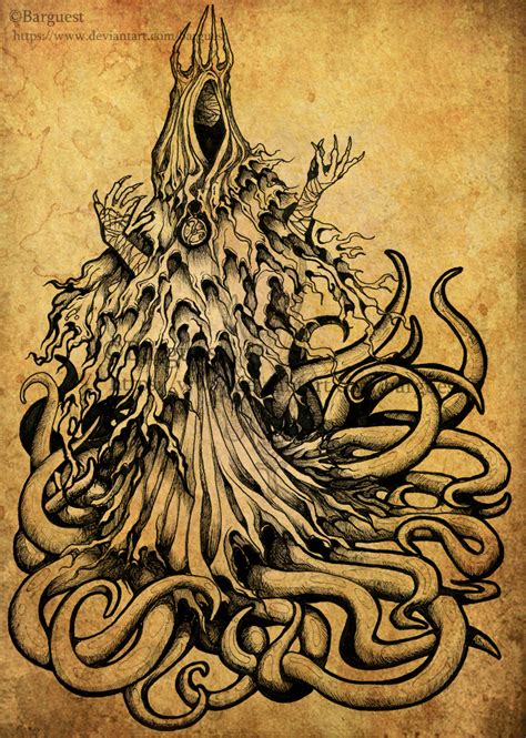 Cthulhu Illustration - Hastur by Barguest on DeviantArt