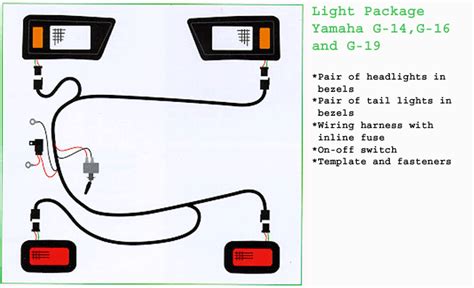 light wiring diagram for golf cart - Wiring Diagram and Schematics