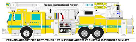 Francis Airport Fire Dept. Truck 1 by MisterPSYCHOPATH3001 on DeviantArt