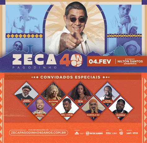 Zeca Pagodinho Celebra 40 Anos De Carreira Neste Domingo Show