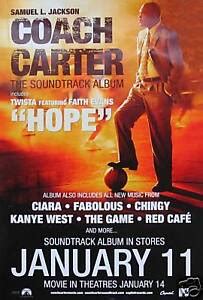 COACH CARTER SOUNDTRACK POSTER (C2) | eBay